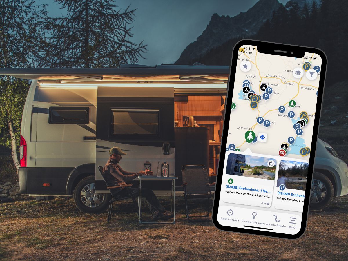 Las mejores app de áreas de servicio para autocaravanas en España